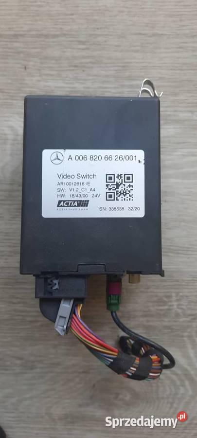 Video Switch Mercedes Actros A0068206626 ciężarowe Staszów