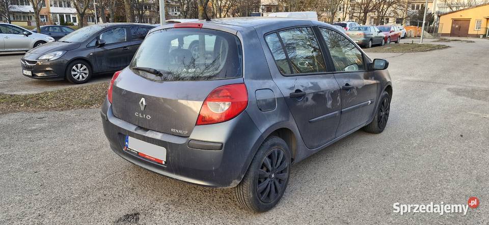 Renault Clio III 15DCI 2006r klimatyzacja 5 centralny zamek Gdańsk sprzedam