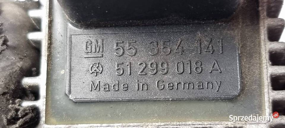 PRZEKAZNIK OPEL MERIVA A 55354141 Lipno