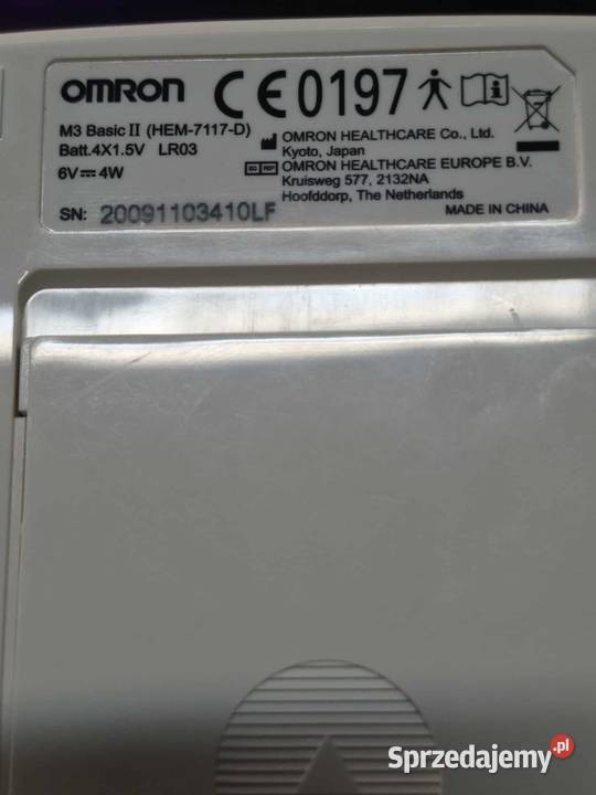 ciśnieniomierz Omron M3 Basic II HEM7117D Zdrowie i Uroda łódzkie Łódź