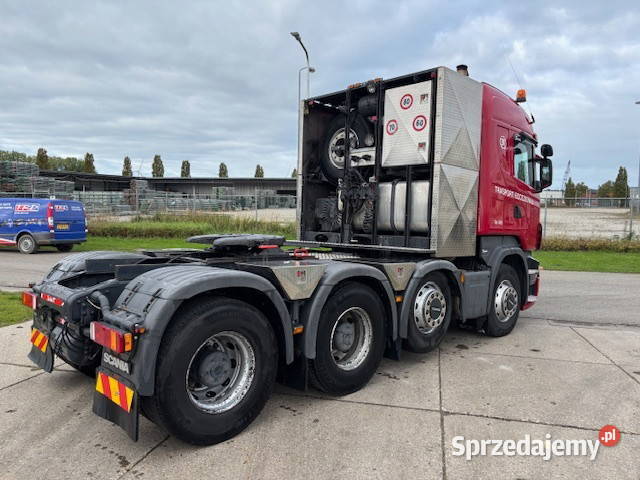 Ciagnik 160 tonowy ciagnik 8x4 Scania Warszawa
