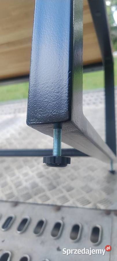 Sprzedam stolik kawowy loft blat buk profil Radom