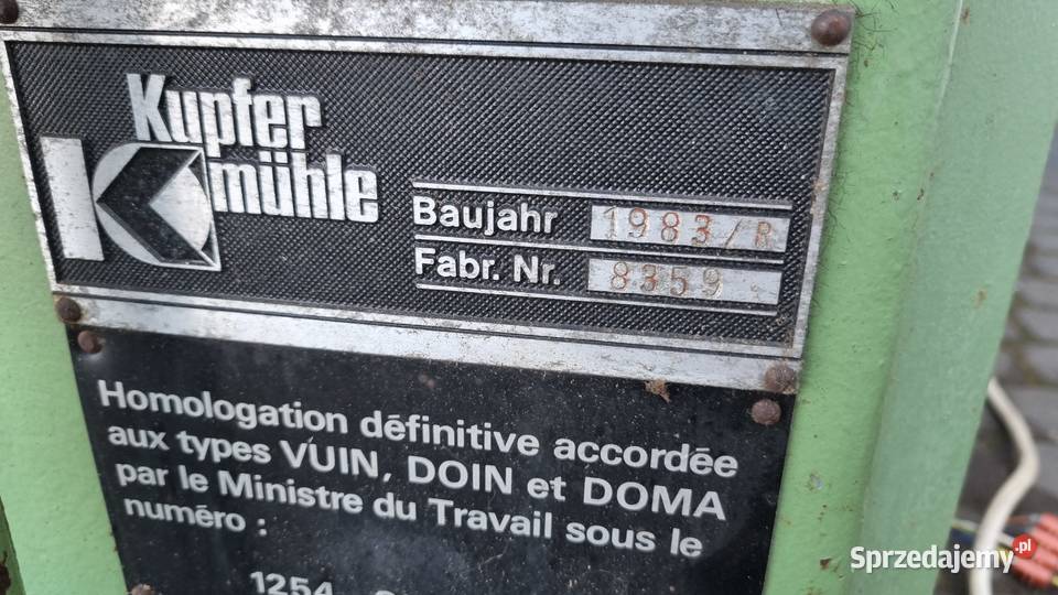 Strugarka dwustronna KUPFERMUHLE