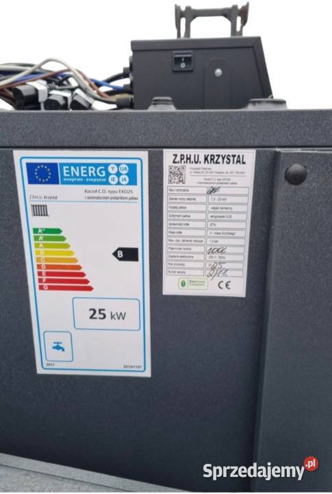 Kotły kocioł na eko groszek 20kW krzystal Brzeg