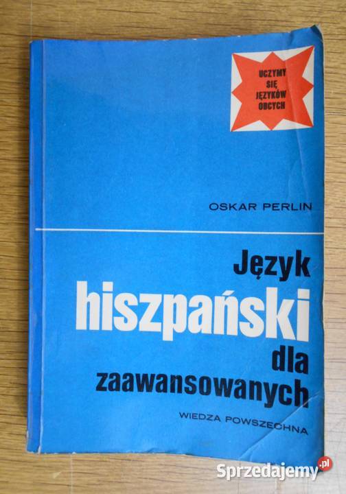 Oskar Perlin Język hiszpański zaawansowanych lubelskie Parczew sprzedam