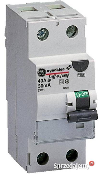 Vynckier DiffoJump 2biegunowy 40A 300mA Kołobrzeg