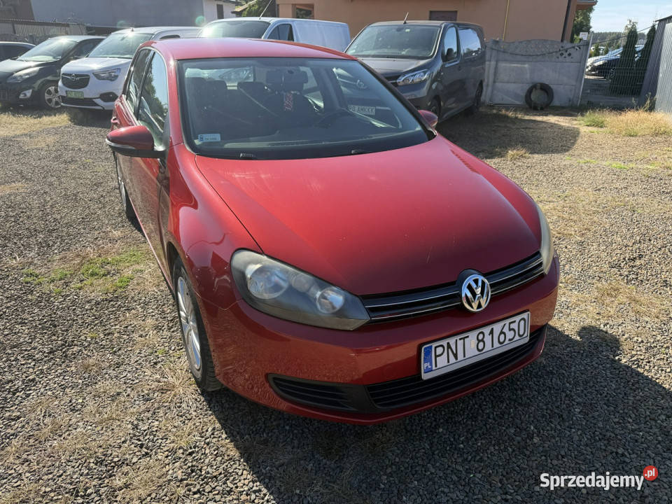 Volkswagen Golf klimatronic zarejestrowany VI benzyna Zbąszyń