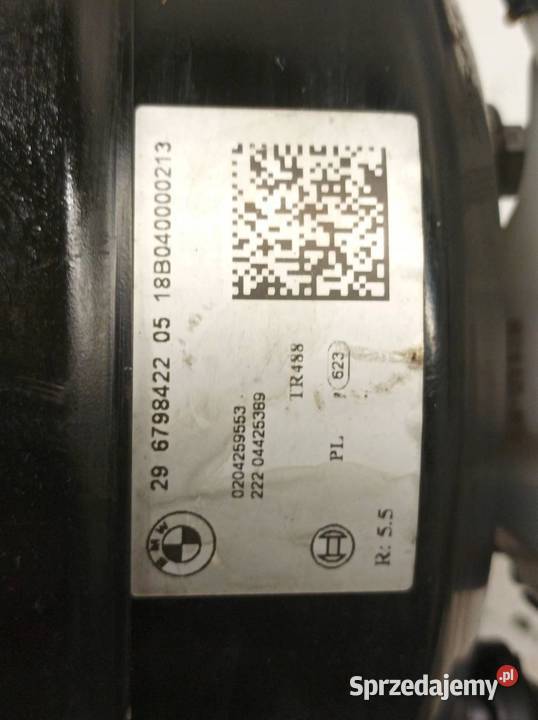 POMPA HAMULCOWA SERWO 6798422 Bmw Seria 3 VI Pompy hamulcowe świętokrzyskie