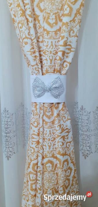 Zasłony miodowe koło mandala inny kolor Zasłony Mława