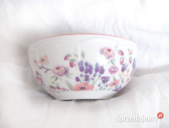 pastelowa miseczka w kwiatki ceramiczna miseczka Opole sprzedam