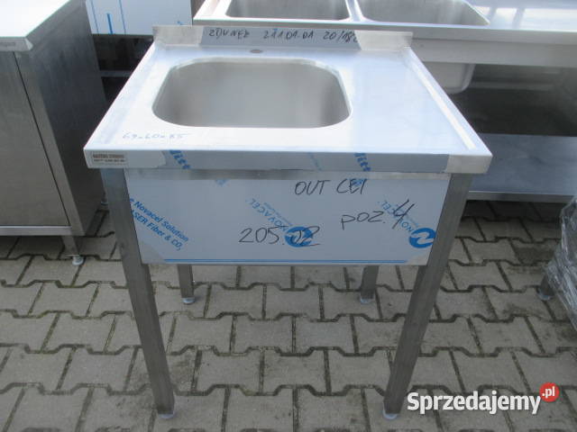 Zlew Gastronomiczny 1 Komorowy Z Półką 696085 Ostrów Wielkopolski