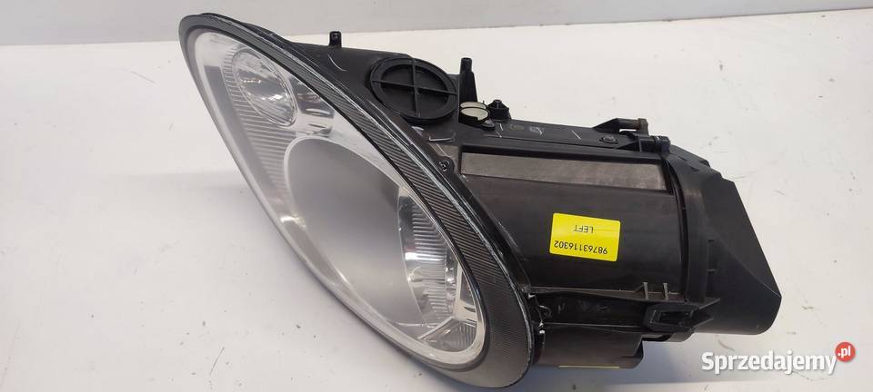 PORSCHE CAYMAN S 987 LAMPA LEWY PRZÓD ANGLIK RHD osobowe