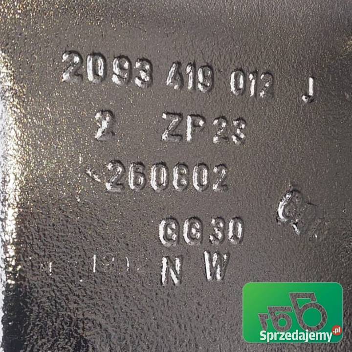 Obudowa Skrzyni biegów ZF 2093460014 DeutzFahr Wilkowo