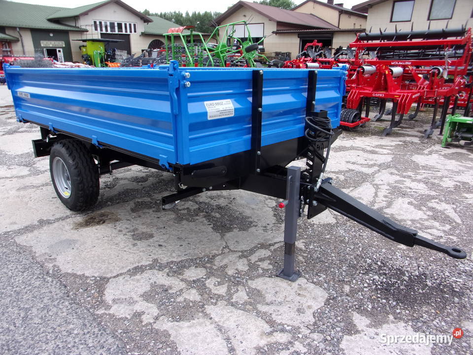 NOWA Przyczepa rolnicza 3tony EuroMasz wywrot Opoczno