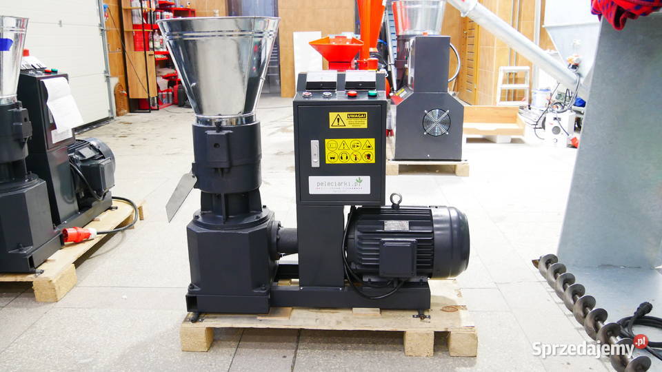 Peleciarka do Produkcji Peletu ze Słomy Siana