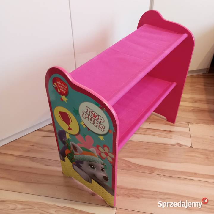 Regał
Organizer na zabawki z motywem z bajki Psi Złotoryja