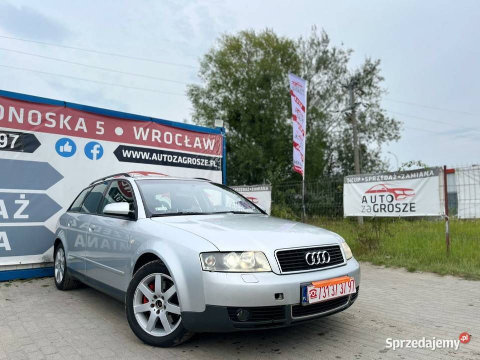 Audi A4 B6 25 Diesel AUTOMAT Klima Alufelgi Wrocław