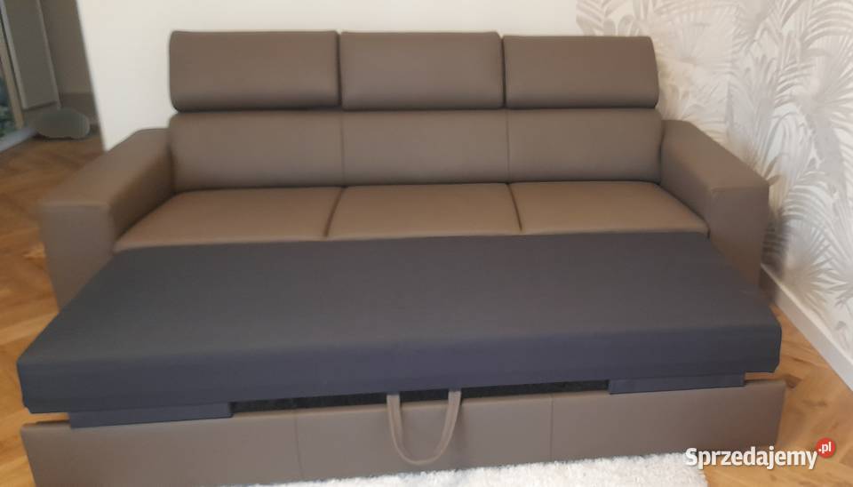 Kanapa skóra naturalna 3 osobowa NOWA Kraków