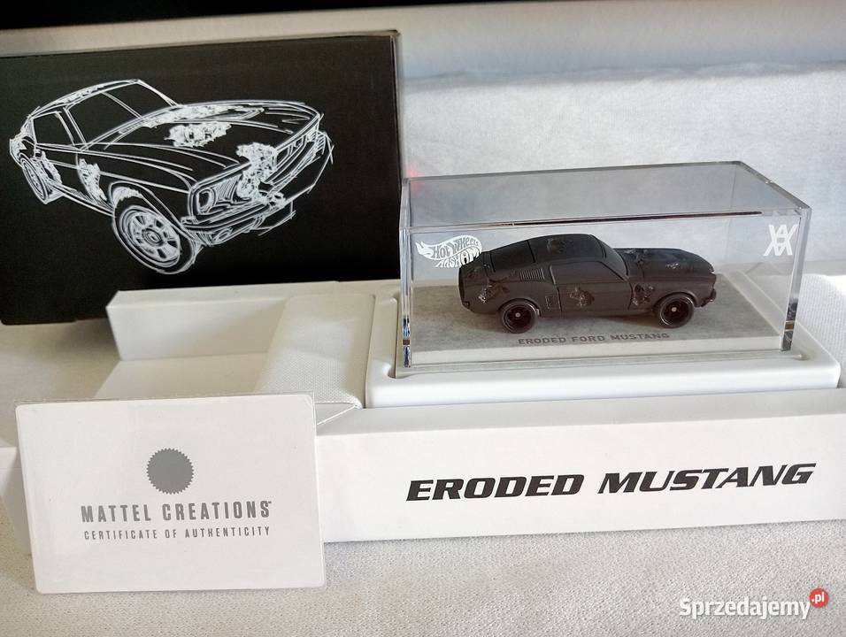 Hot Wheels RLC Eroded Mustang Daniel Arsham 3 lata+ śląskie