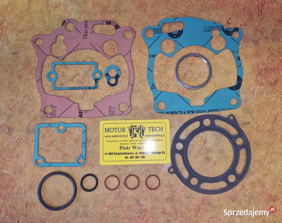 ZESTAW USZCZELEK TOPEND KAWASAKI KX 125 9297r Świętochłowice
