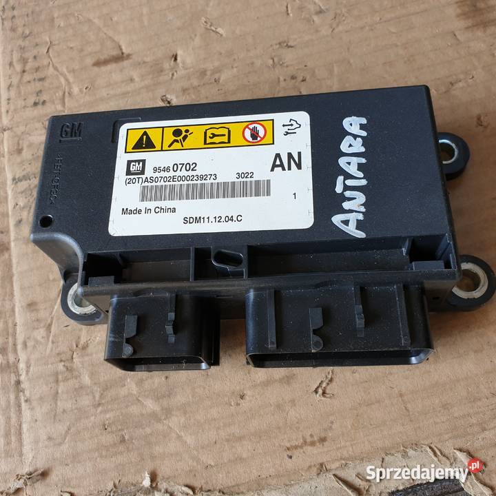 OPEL ANTARA MODUL SENSOR AIRBAG 95460702 Układ hamulcowy Łochowice sprzedam