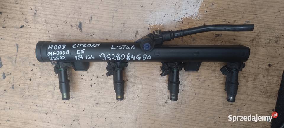 CITROEN C5 Peugeot 18 16v listwa wtryskowa osobowe Kielce