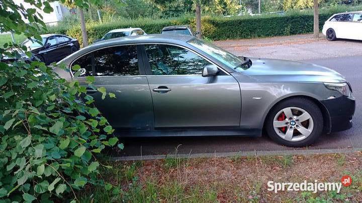 BMW E60 520d LCI na części uszkodzony sprzedam