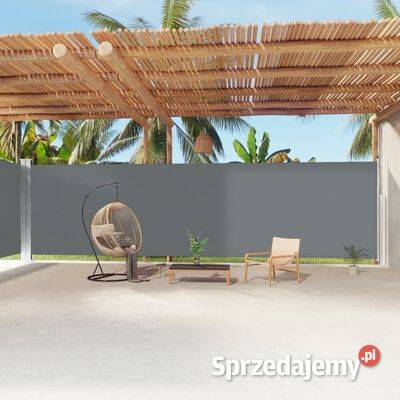 vidaXL Zwijana markiza boczna antracytowa 220 x mazowieckie Warszawa