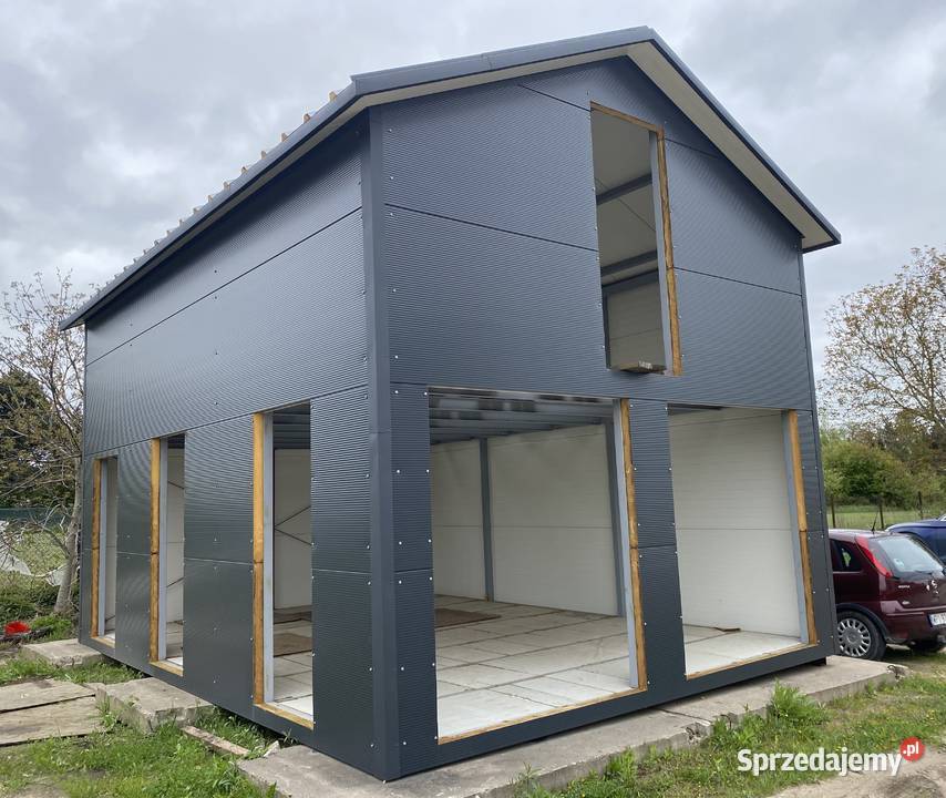Dom 35 m2 pow zabudowy 35 m2 poddasze z płyty Gołków