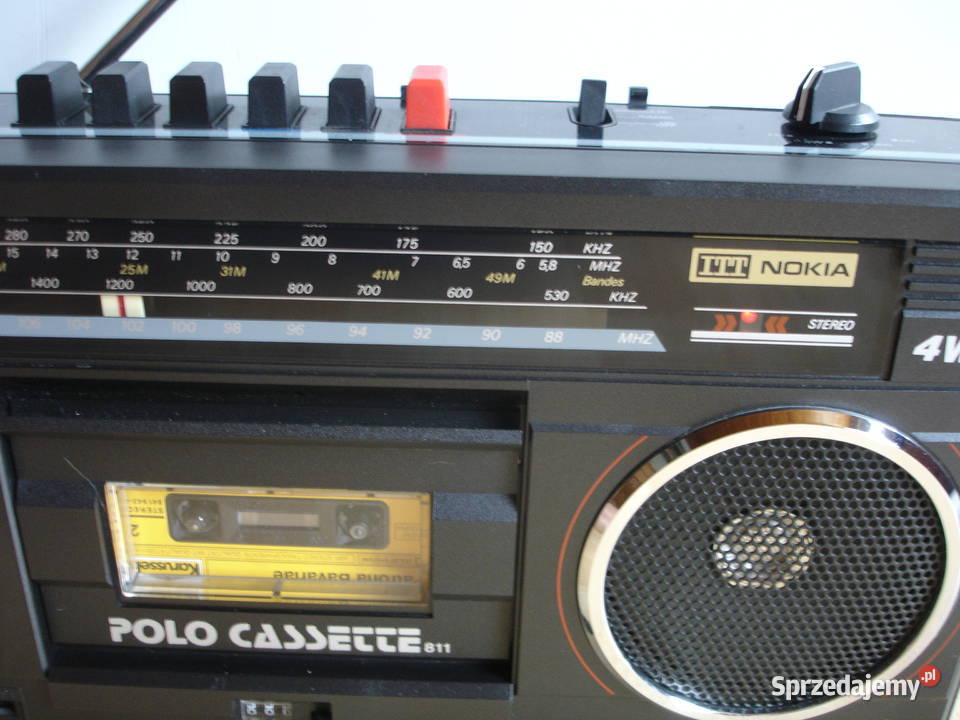 Radiomagnetofon ITT NOKIA Polo Cassette 811 Zielona Góra