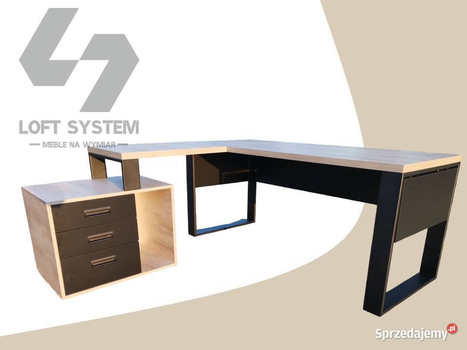 Biurko w stylu loft na wymiar 160cm Przysieki