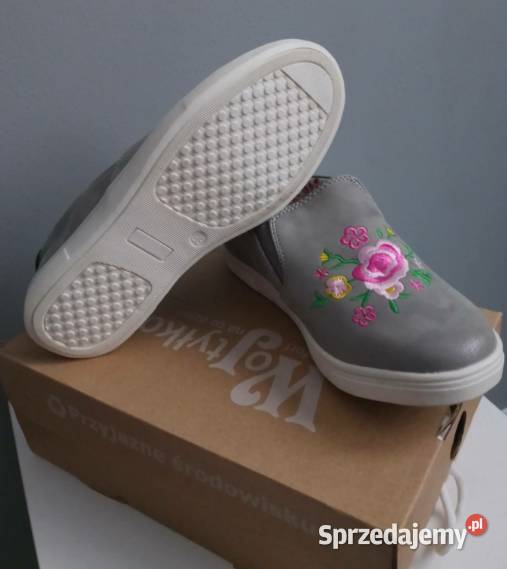 Baleriny szare rozmiar 33 30 21cm Opole Lubelskie