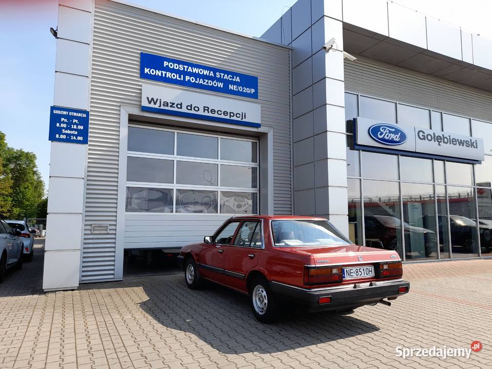 Honda Accord 2gen 1985 16 EX automat przebieg 87 Accord warmińsko-mazurskie
