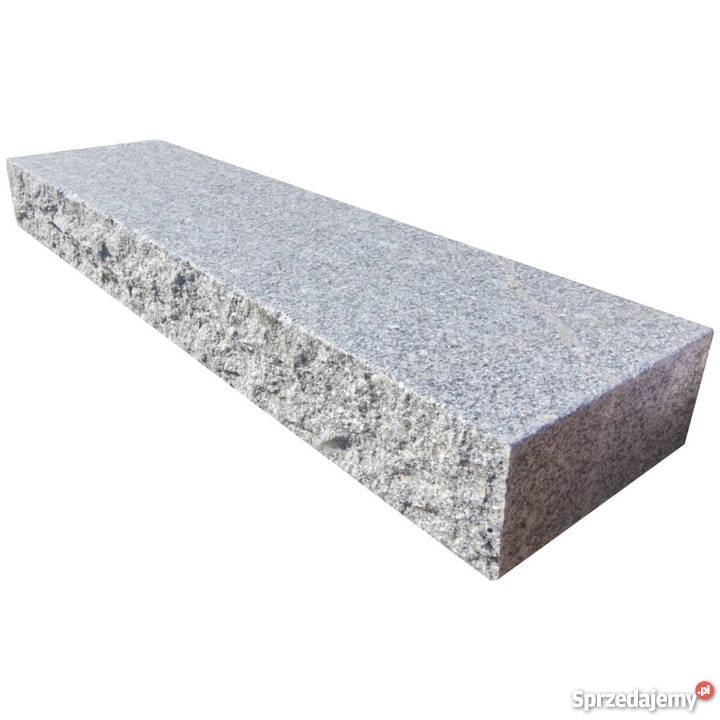 Stopień Blok granitowy G602 łupany i