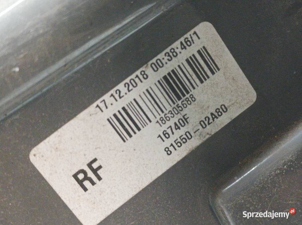 LAMPA TYŁ PRAWA EU E16 E17 E18 SEDAN 8155002A80