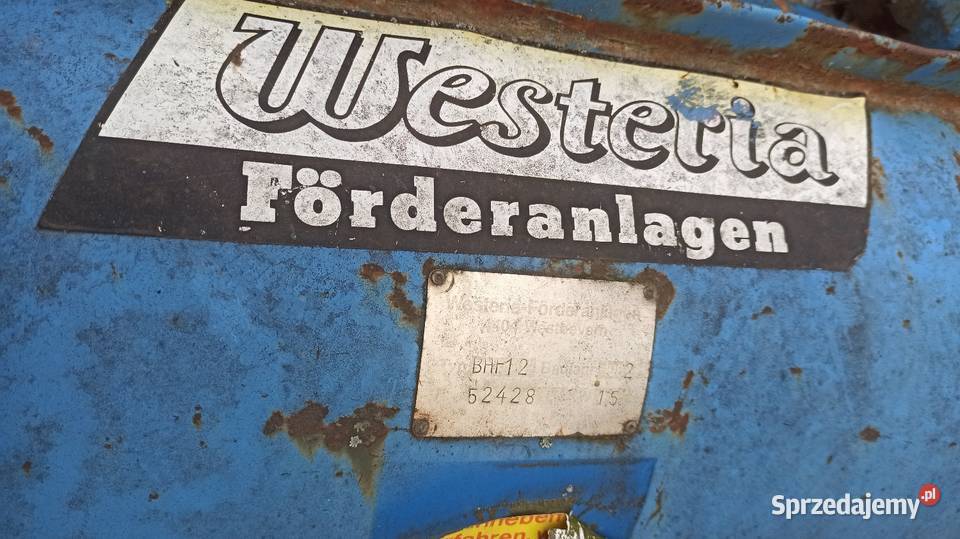 Taśmociąg podajnik pryzmownik transporter nieuszkodzony podkarpackie Markowa