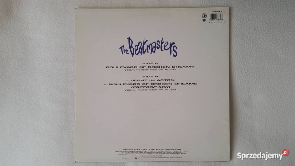 The Beatmasters BOULEVARD OF BROKEN DREAMS 1991