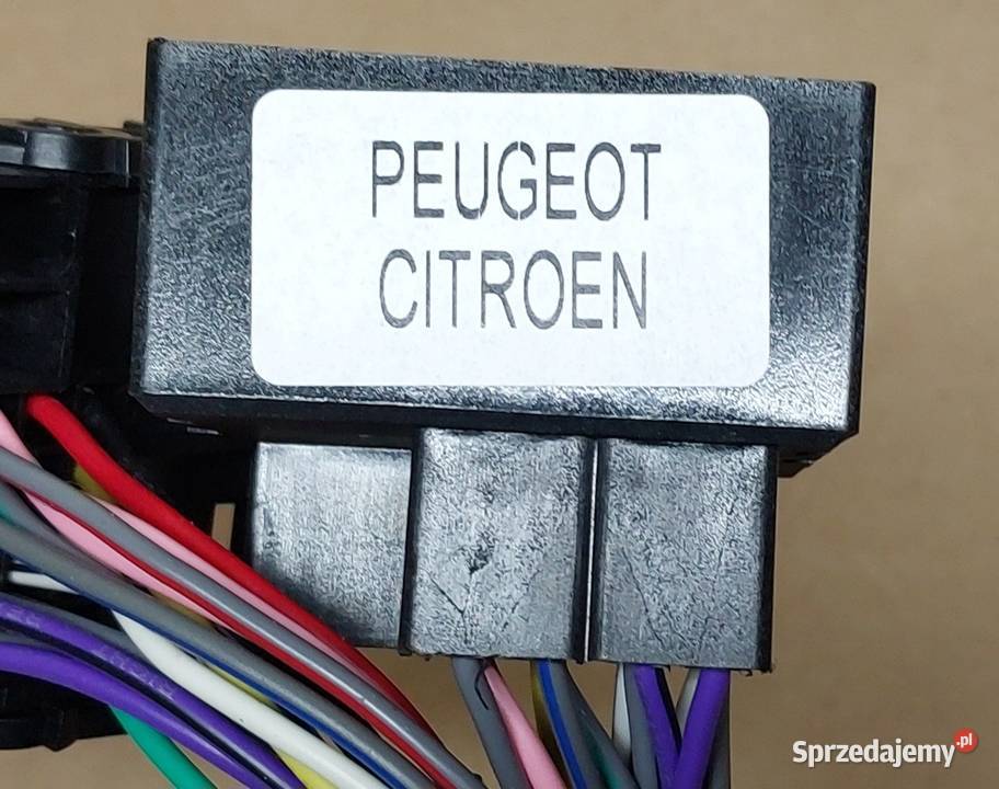ADAPTER ZŁĄCZE ISO CITROEN C2 C3 C4 C5 PEUGEOT