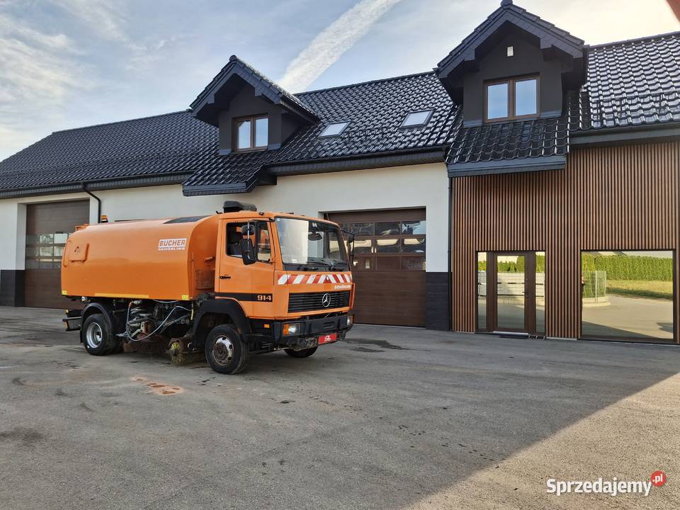 Zamiatarka Uliczna MercedesBenz 914 Zamiatarka VAT marża Sierakowice