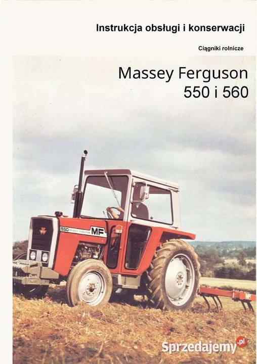 Instrukacja obsługi MF 550 560 MF550 MF560 Kultura i Rozrywka Szamotuły
