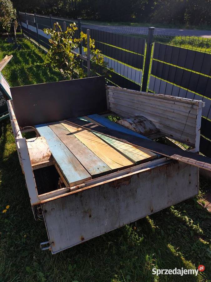 Przyczepka z papierami okazja na weekend towarowe Do samochodów osobowych