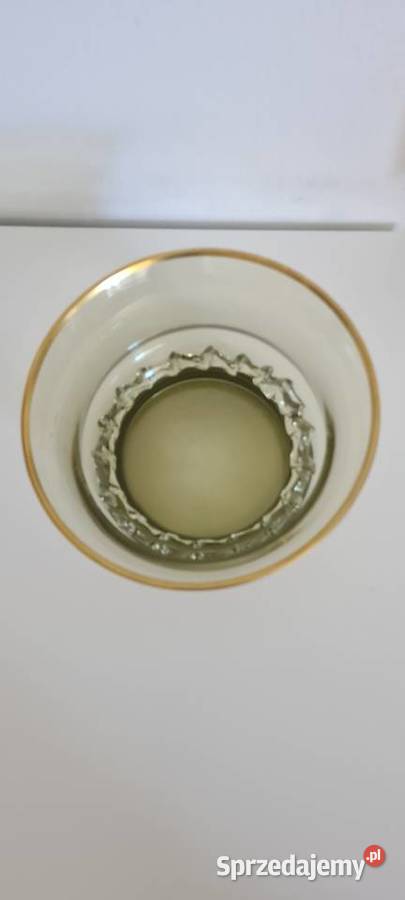 Szklana osłonka na kwiaty Porcelana i szkło Gorlice