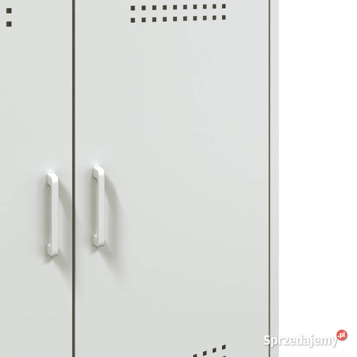 Szafka biała 68x39x79 stal WM842981