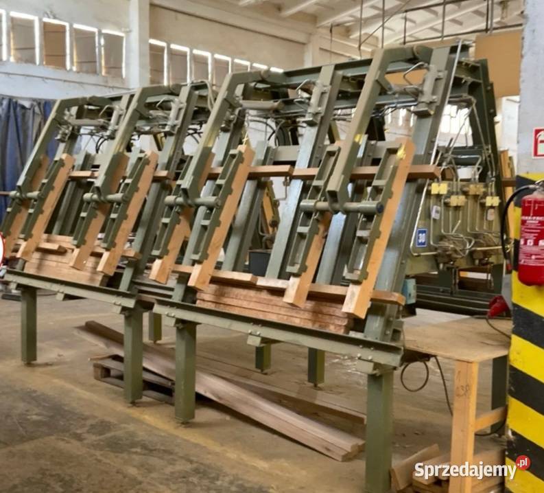 prasa hydrauliczna do klejenia blatów z drewna Produkcja Sucha Beskidzka
