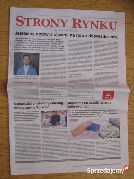 Strony rynku 12 Gazeta Wyborcza Rok wydania 2021 Parczew