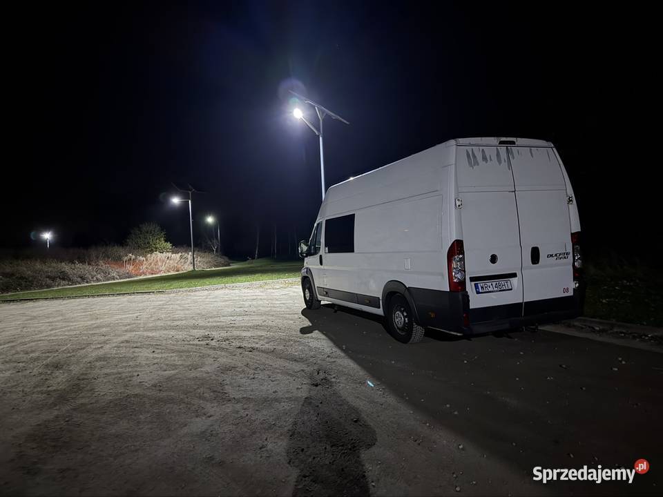 Campervan Ducato 30 201 przebiegu salon Polska Rok produkcji 2010 mazowieckie Radom