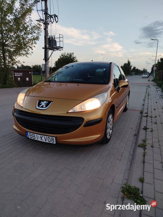 Peugeot 207 14 90 2006r podlaskie Bielsk Podlaski