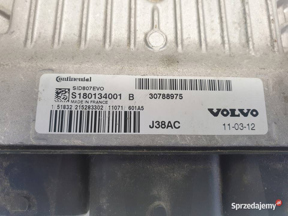 Volvo S40 II V50 16 D STEROWNIK SILNIKA komputer osobowe