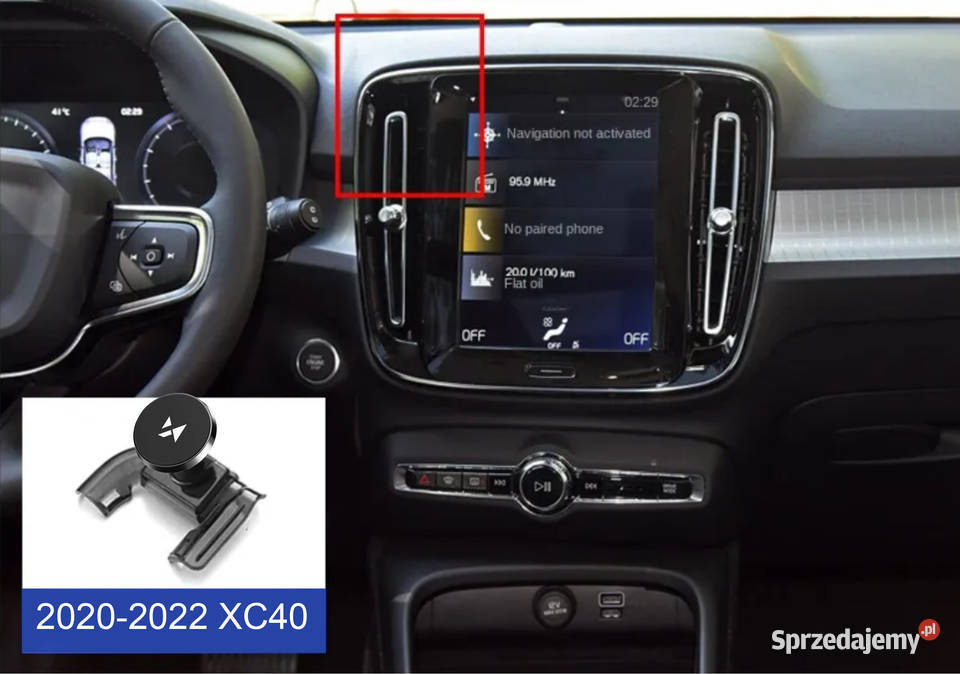 Volvo uchwyt magnetyczn Volvo XC60 XC90 S90 V90 Świebodzice