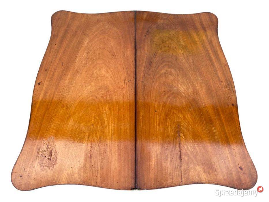 Stara rzeźbiona konsola rozkładany stolik zachodniopomorskie